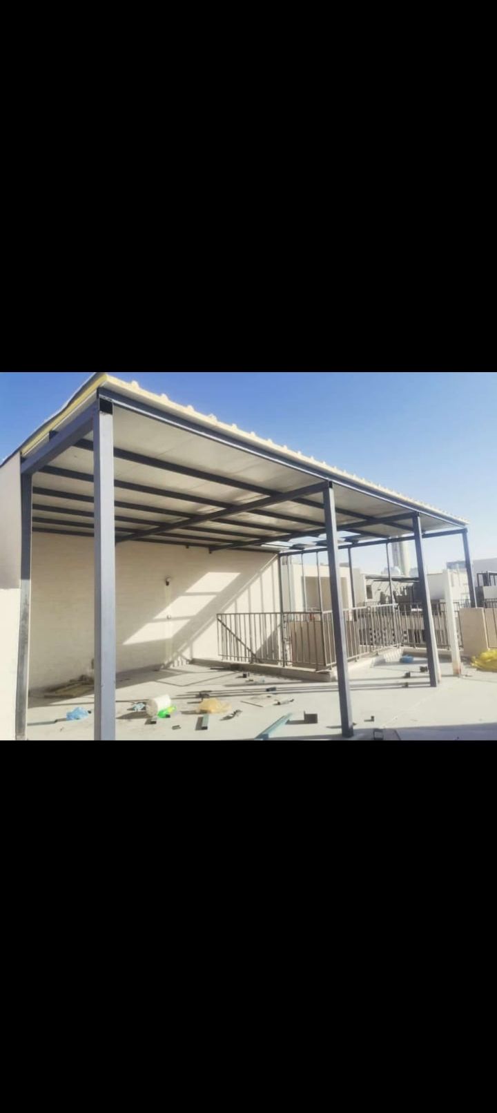 ساندويش بانل وترميم ومظلات