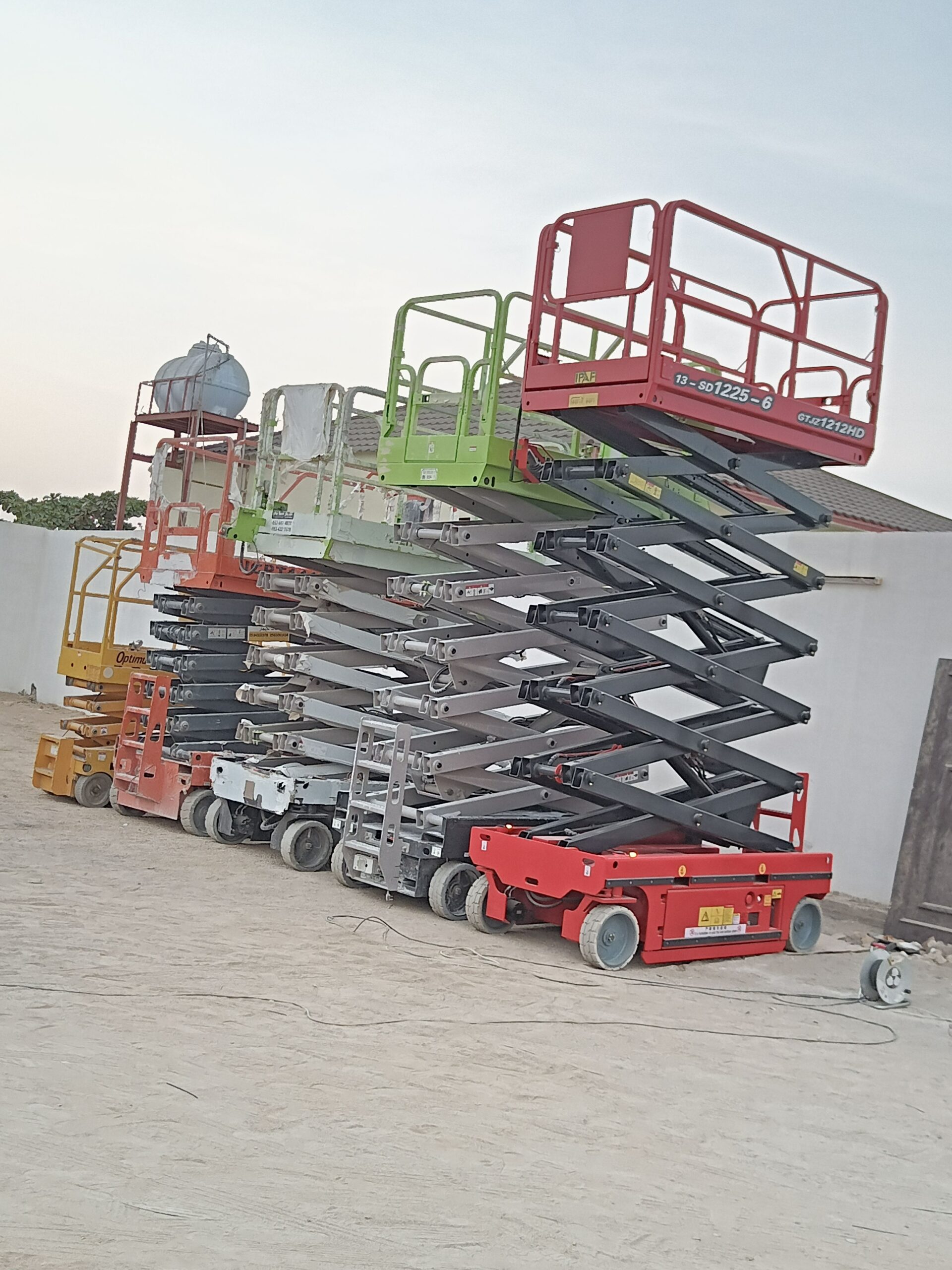 سيزرلفت مانلفت تاور لايت روافعه شوكية كرينات