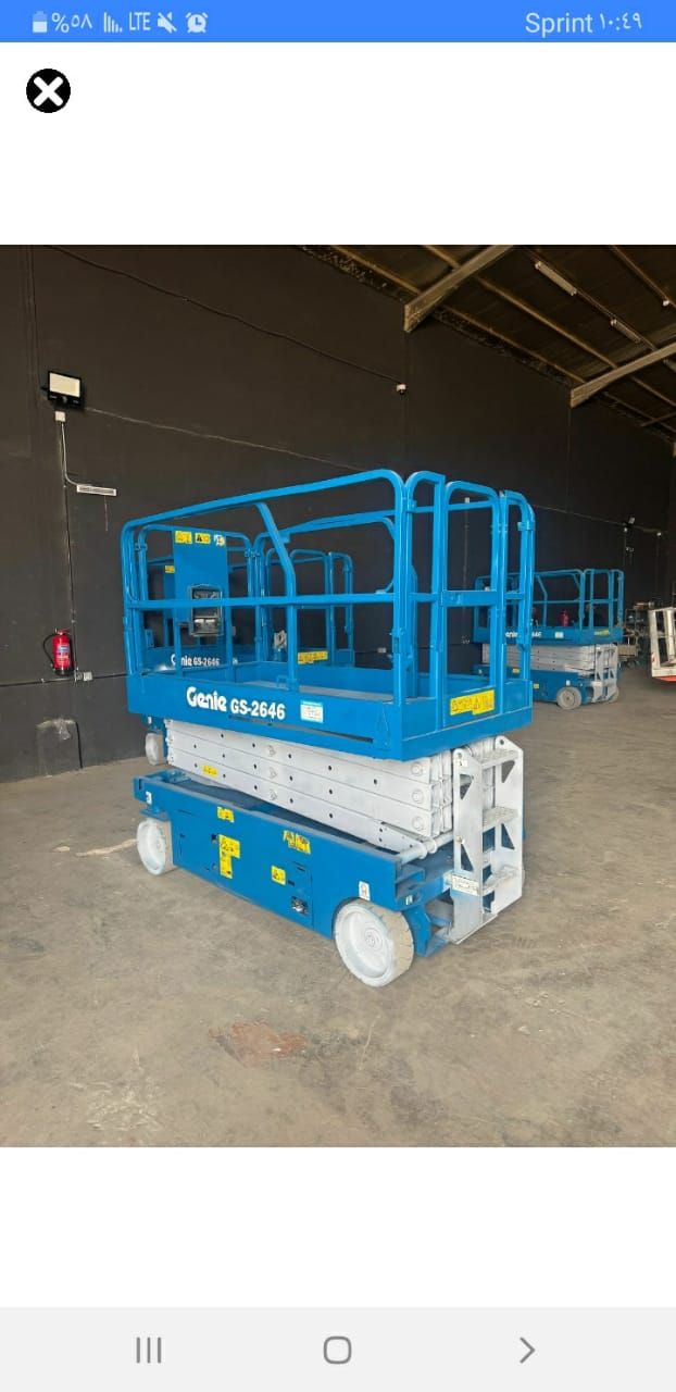 سيزر لفت للايجار اليومي والشهري رافعات شوكية للايج