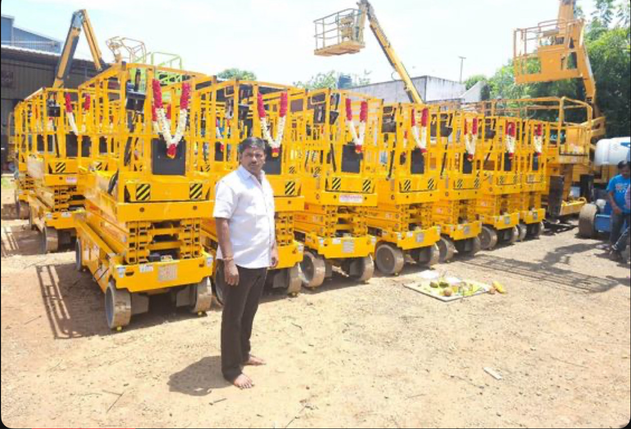 تاجير سقالات كهربائيه