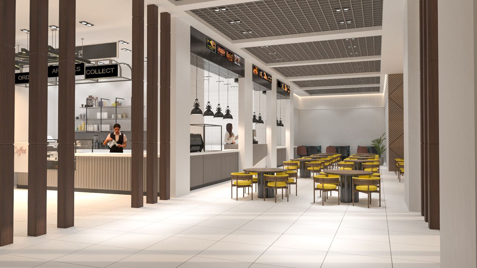 مقاول تنفيذ مطاعم كافيهات محلات متخصص