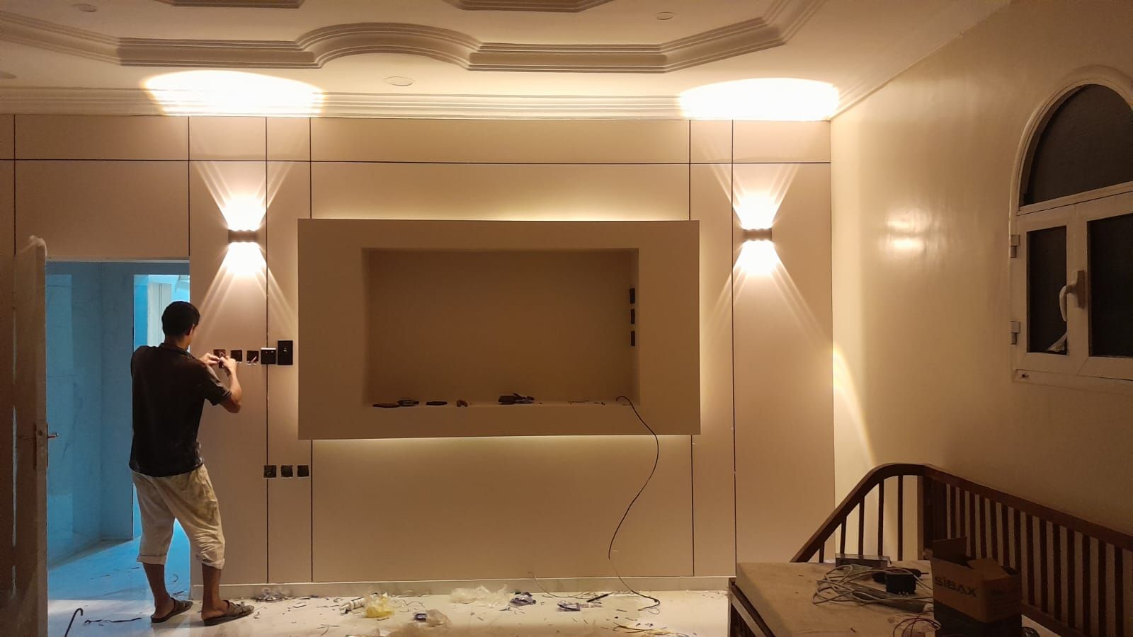 فني ديكورات الموقع الرياض 0500588793