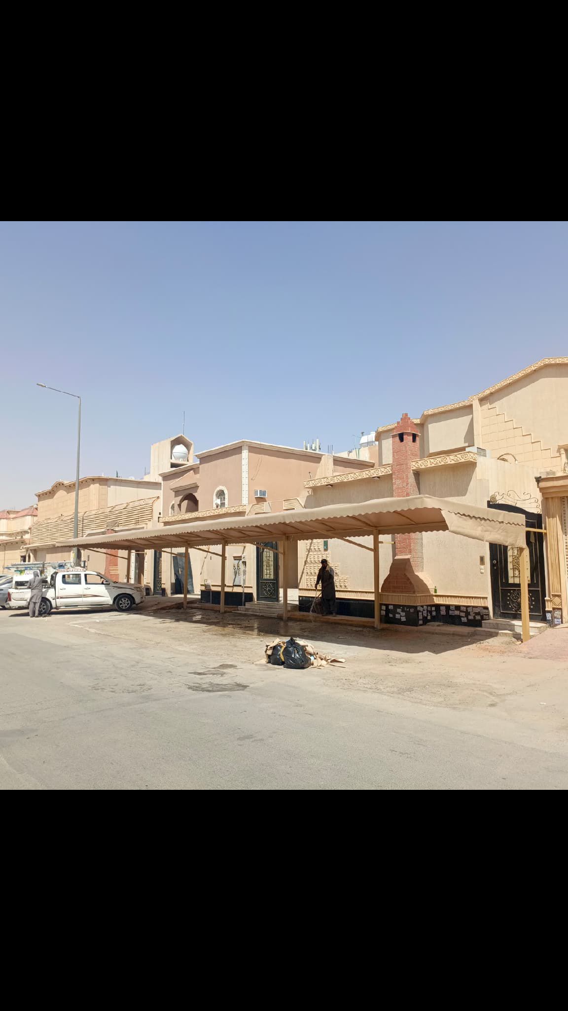 تفاصيل الخيام مظلات