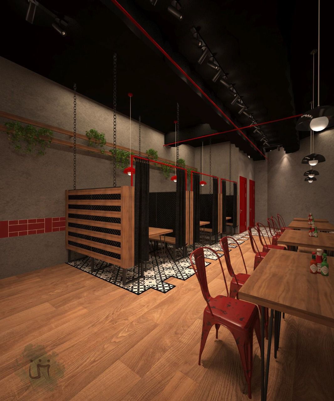 شركة-مقاولات- تنفيذ -المطاعم- الكافيهات- تجهيز-مطا