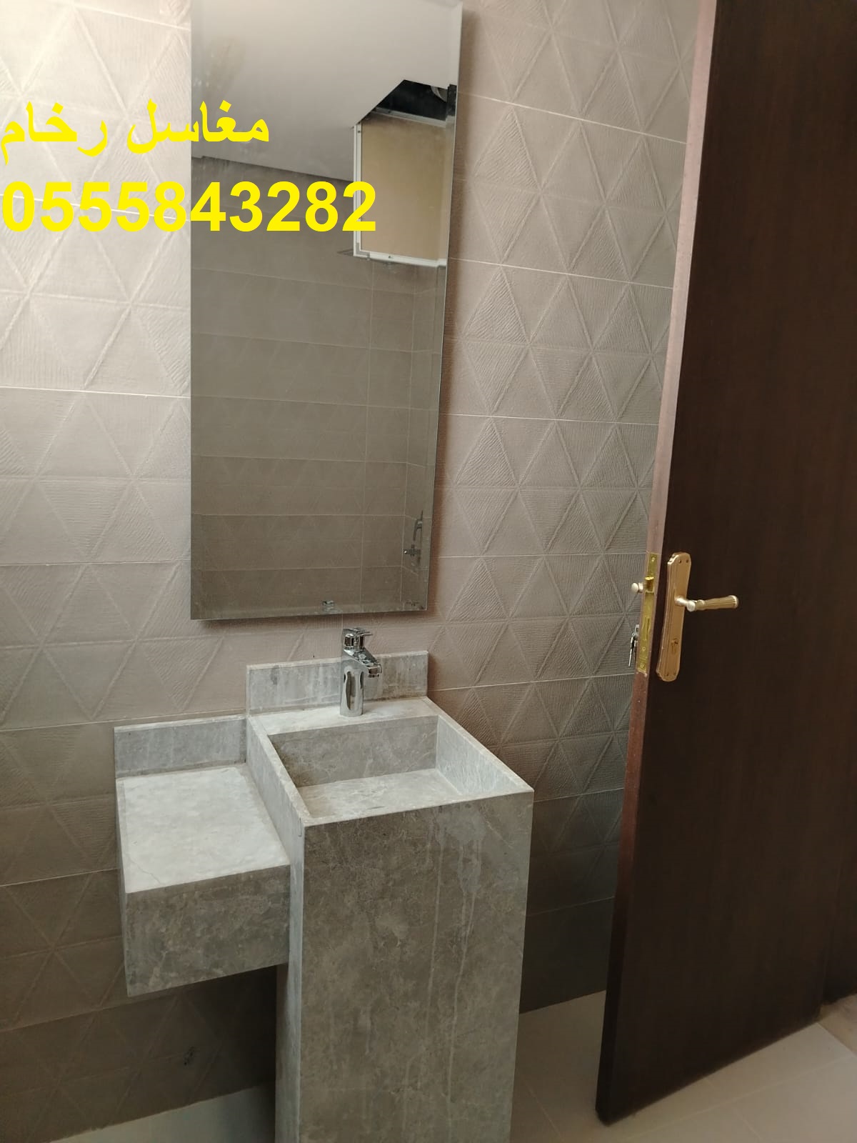 مغاسل رخام , ديكورات حمامات فاخرة