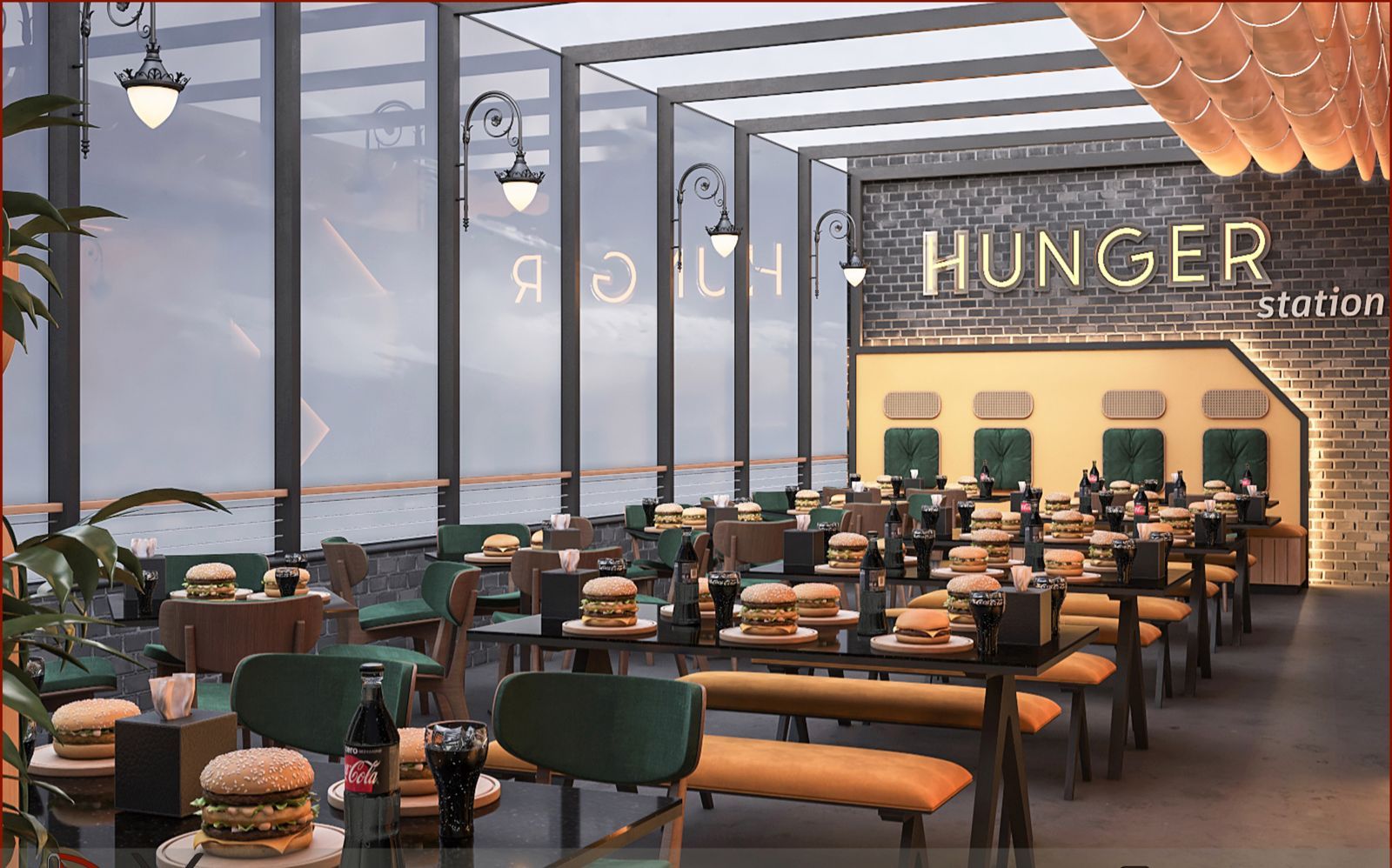 تنفيذ ديكورت المطاعم المحلات الكافيهات