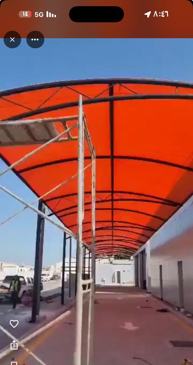 حداد مظلات وسواتر الرياض