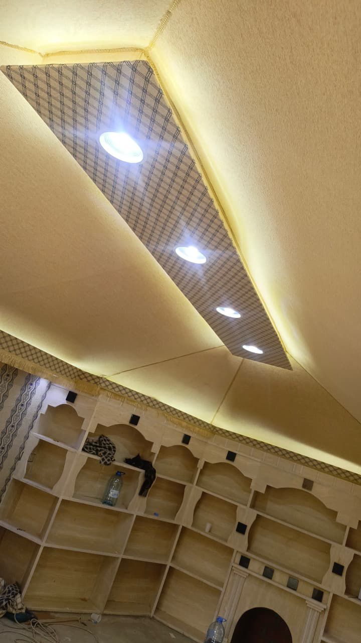 تفاصيل الخيام مظلات