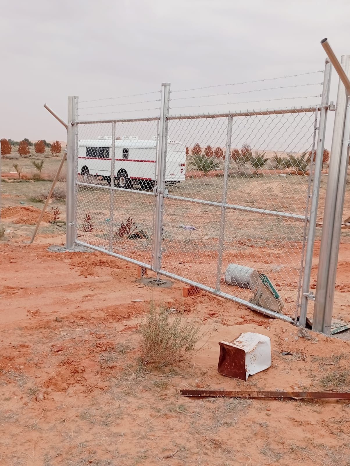 توريد وتركيب جميع انواع شبوك المجلفن وتنسيق الحدائ