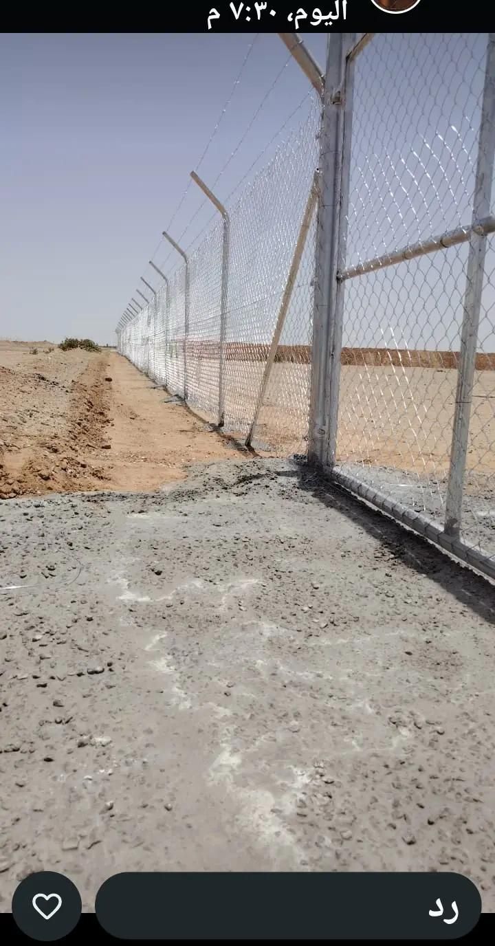 توريد وتركيب جميع انواع شبوك المجلفن وتنسيق الحدائ