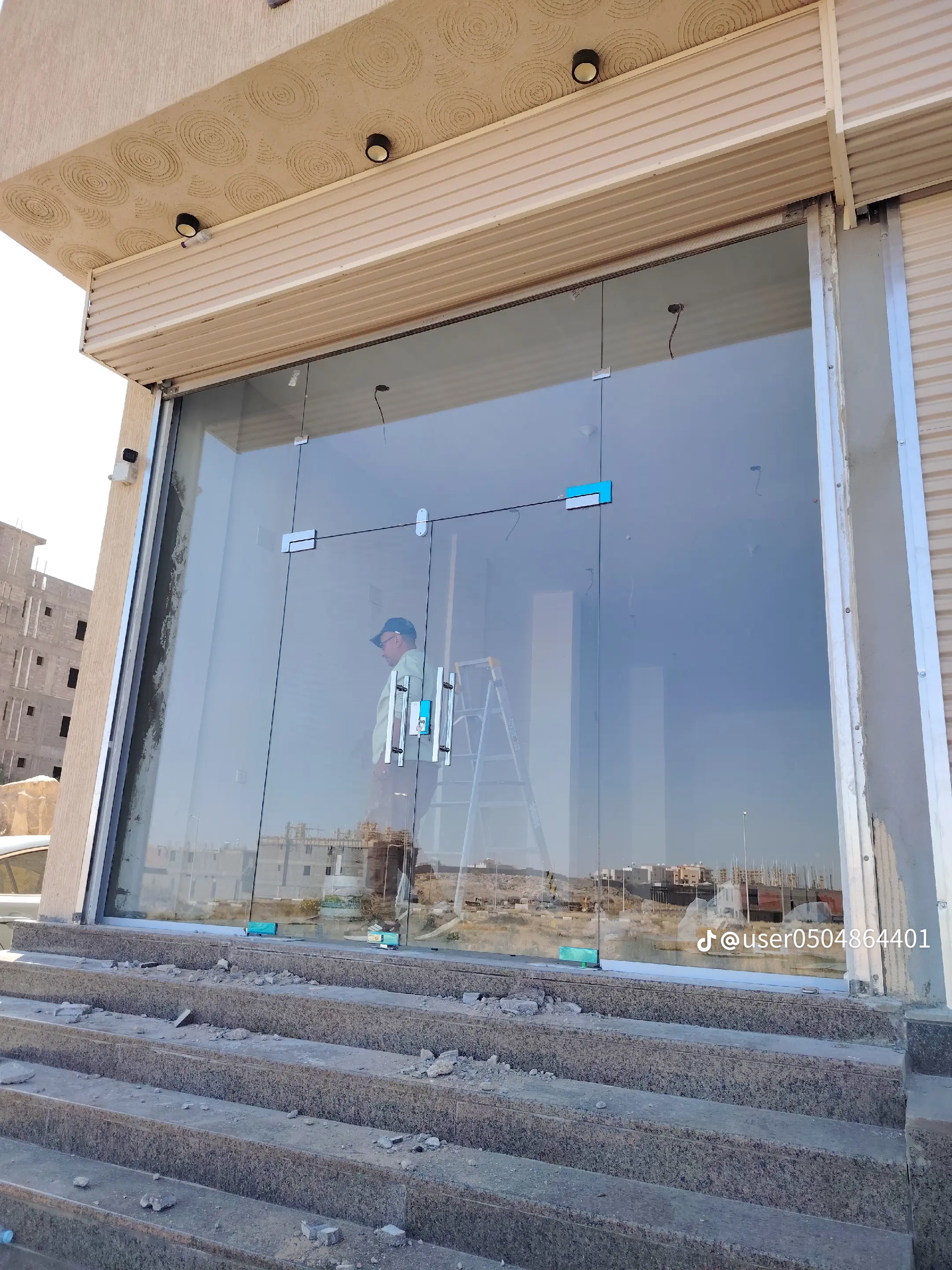 زجاج سكريت صامطه