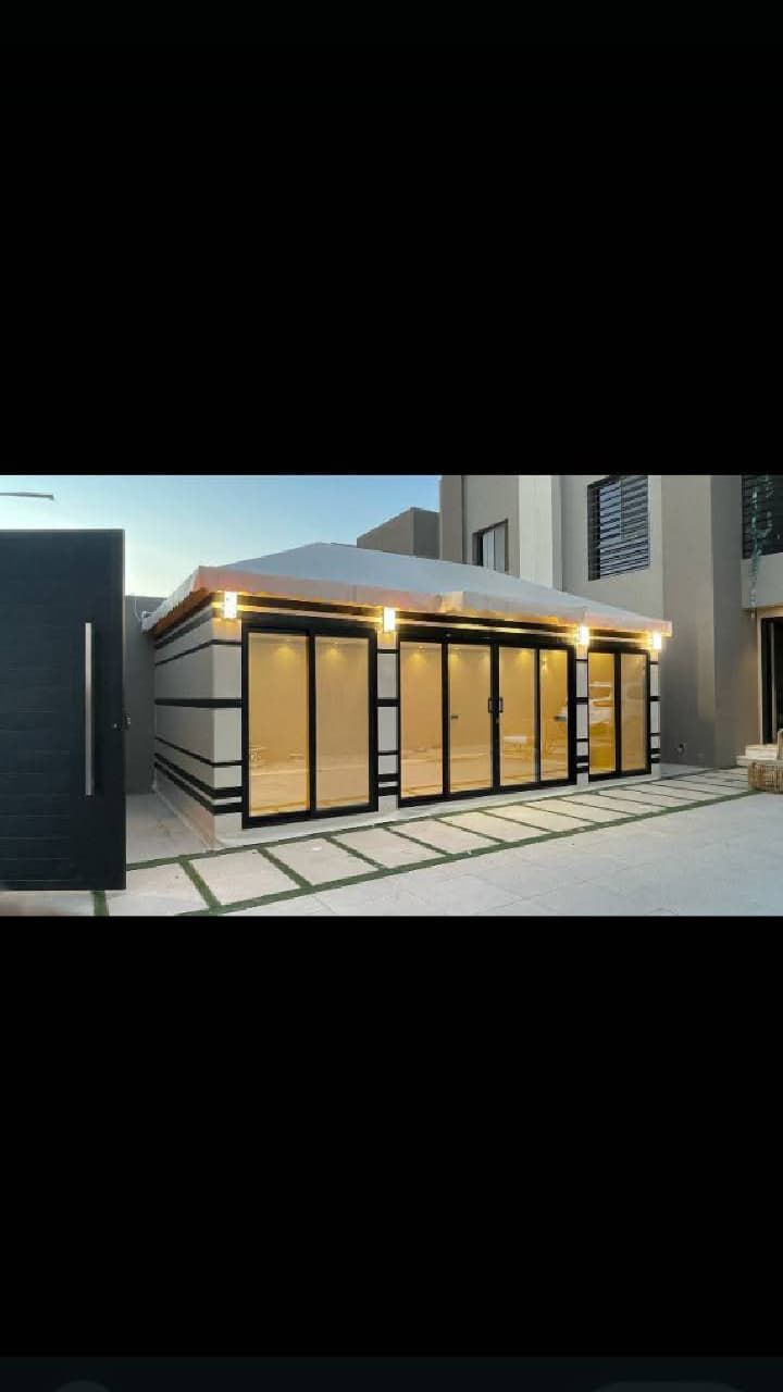 تفاصيل الخيام مظلات