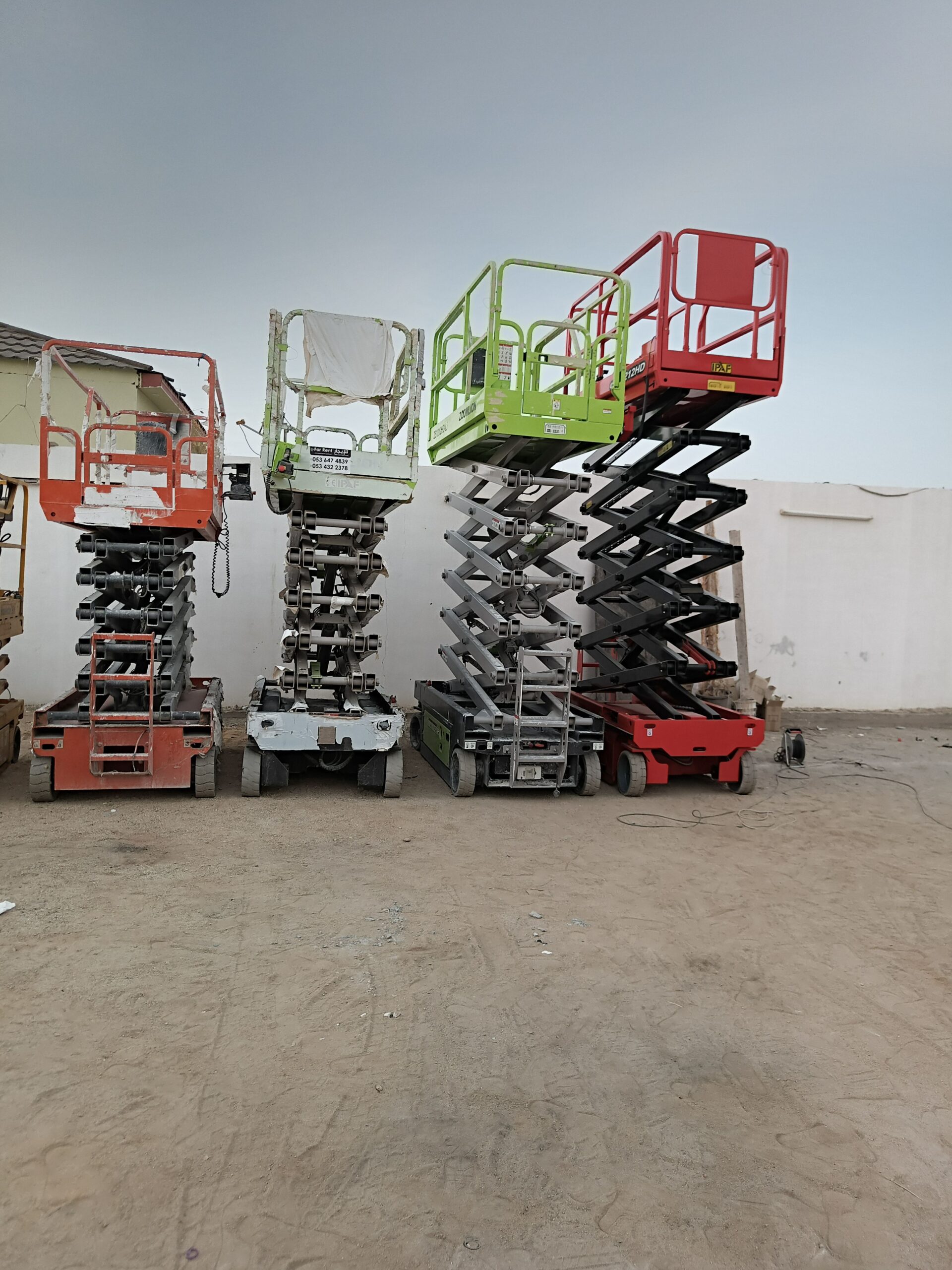 سيزرلفت مانلفت تاور لايت روافعه شوكية كرينات