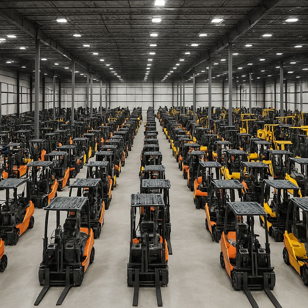 رافعات شوكية للإيجار في الرياض من1.5طن وحتى 25 طن