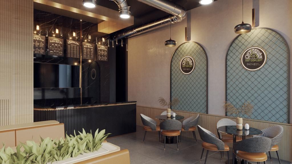 مصمم ديكور ديكورات مطاعم – تصميم تنفيذ ديكورات كاف