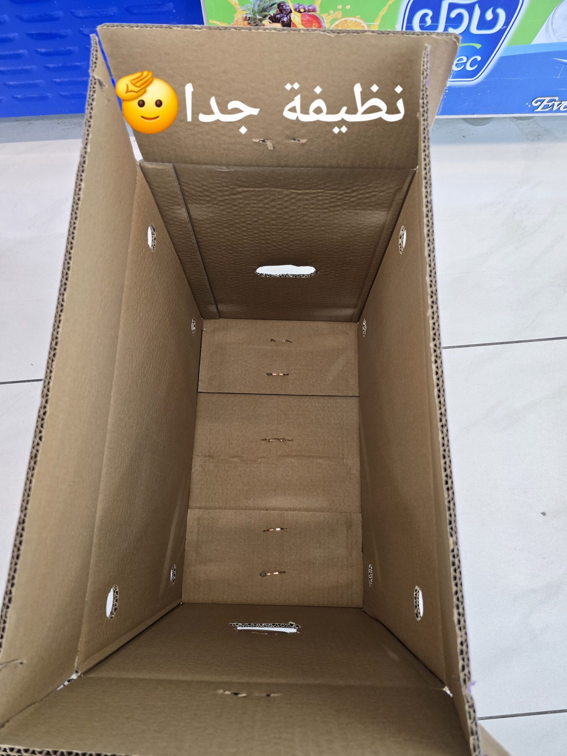 كراتين بيض فارغة نظيفة جدا لتعبئة ونقل العفش