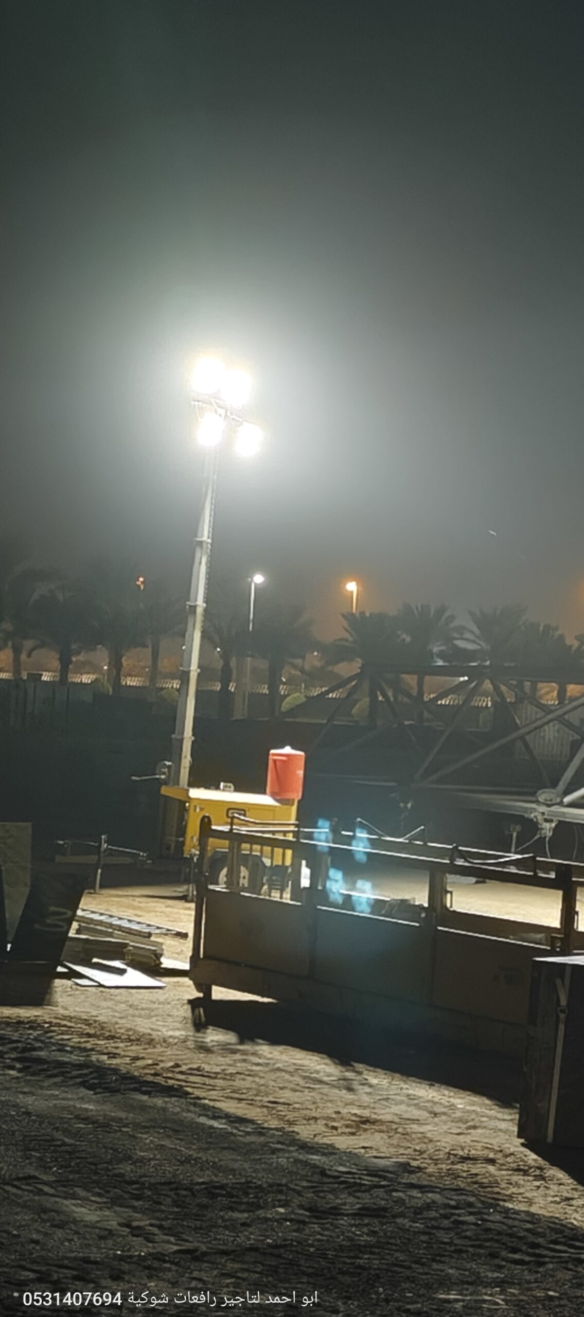 تأجير تورلايت في الرياض لمواقع المشاريع نحن نوفر خ