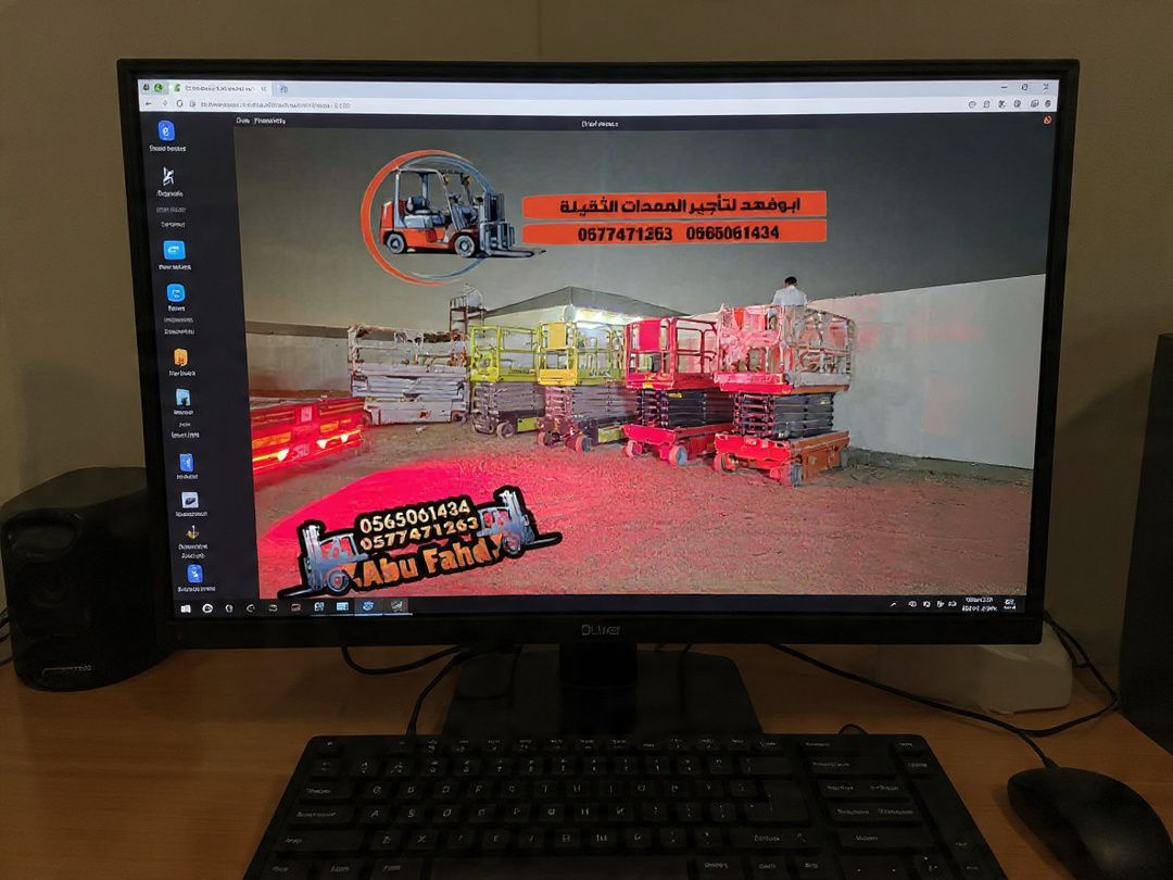 1. سيزر لفت 6 متر: موديل حديث للإيجار – ارتفاع 6 أ