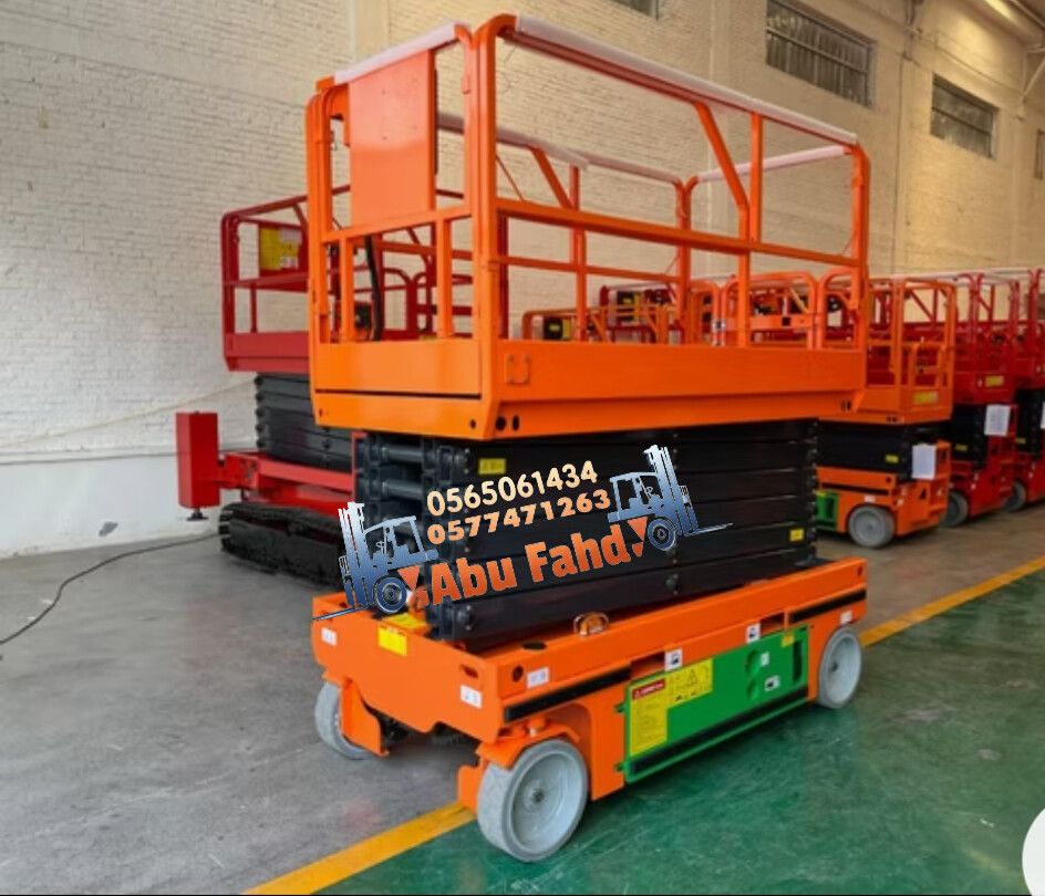 1. سيزر لفت 6 متر: موديل حديث للإيجار – ارتفاع 6 أ