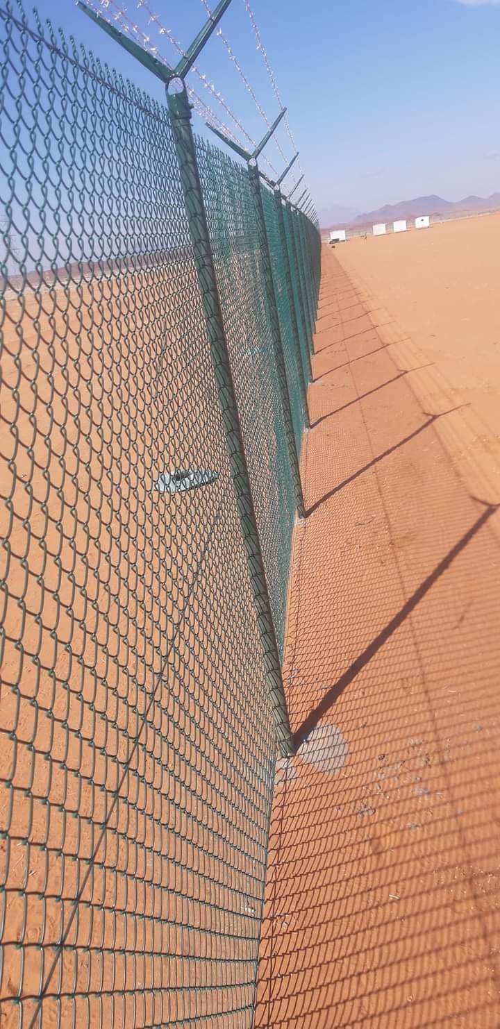 تشبيك مزارع شبك مجلفن اسوار شبوك تسوير اراضي فنس س