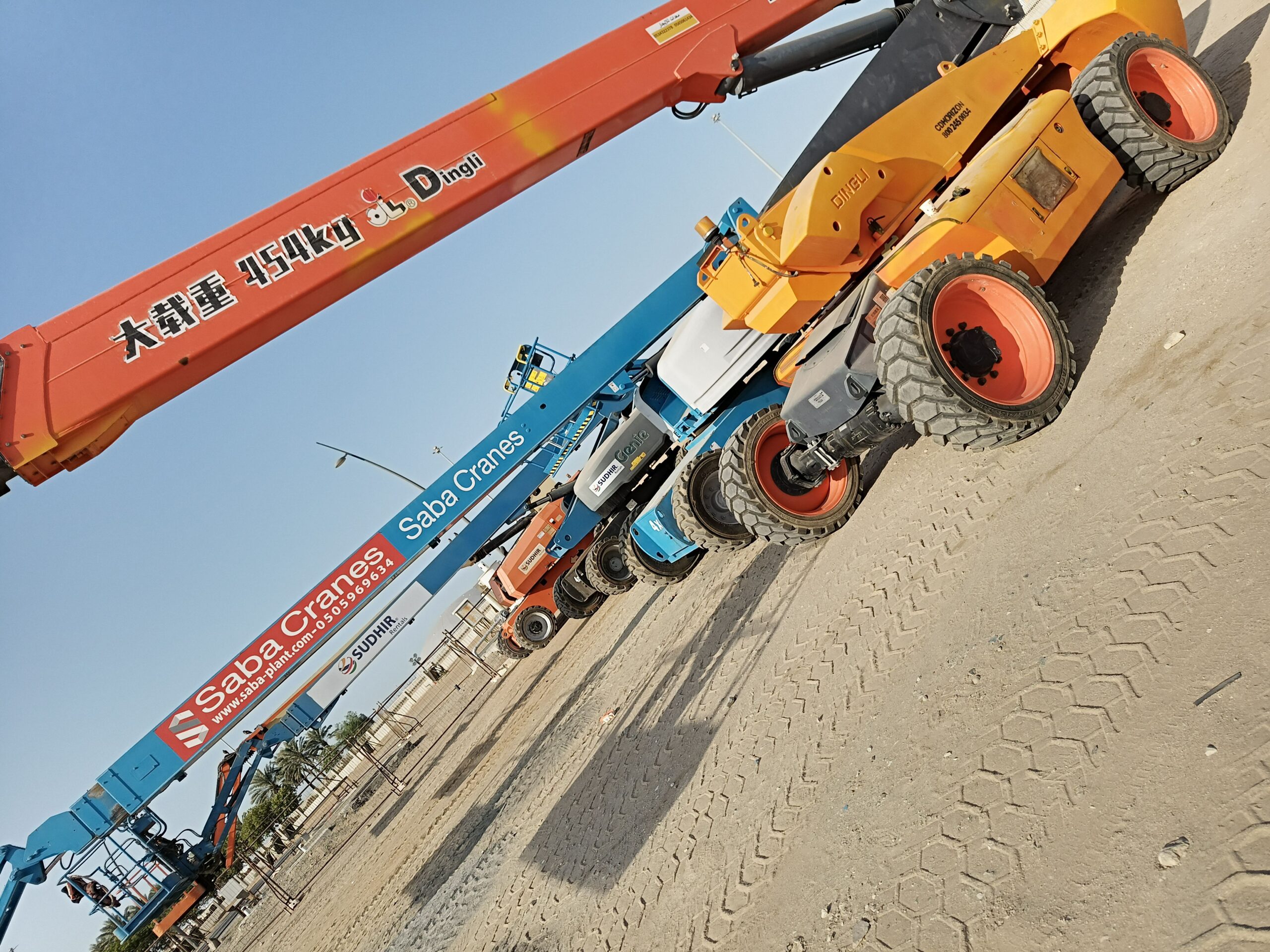 سيزر لفت ومان لفت وكرينات وجي بي سي ورافعات شوكيه