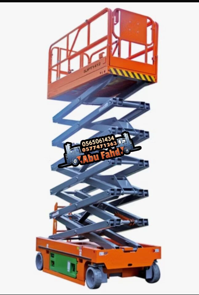 1. سيزر لفت 6 متر: موديل حديث للإيجار – ارتفاع 6 أ