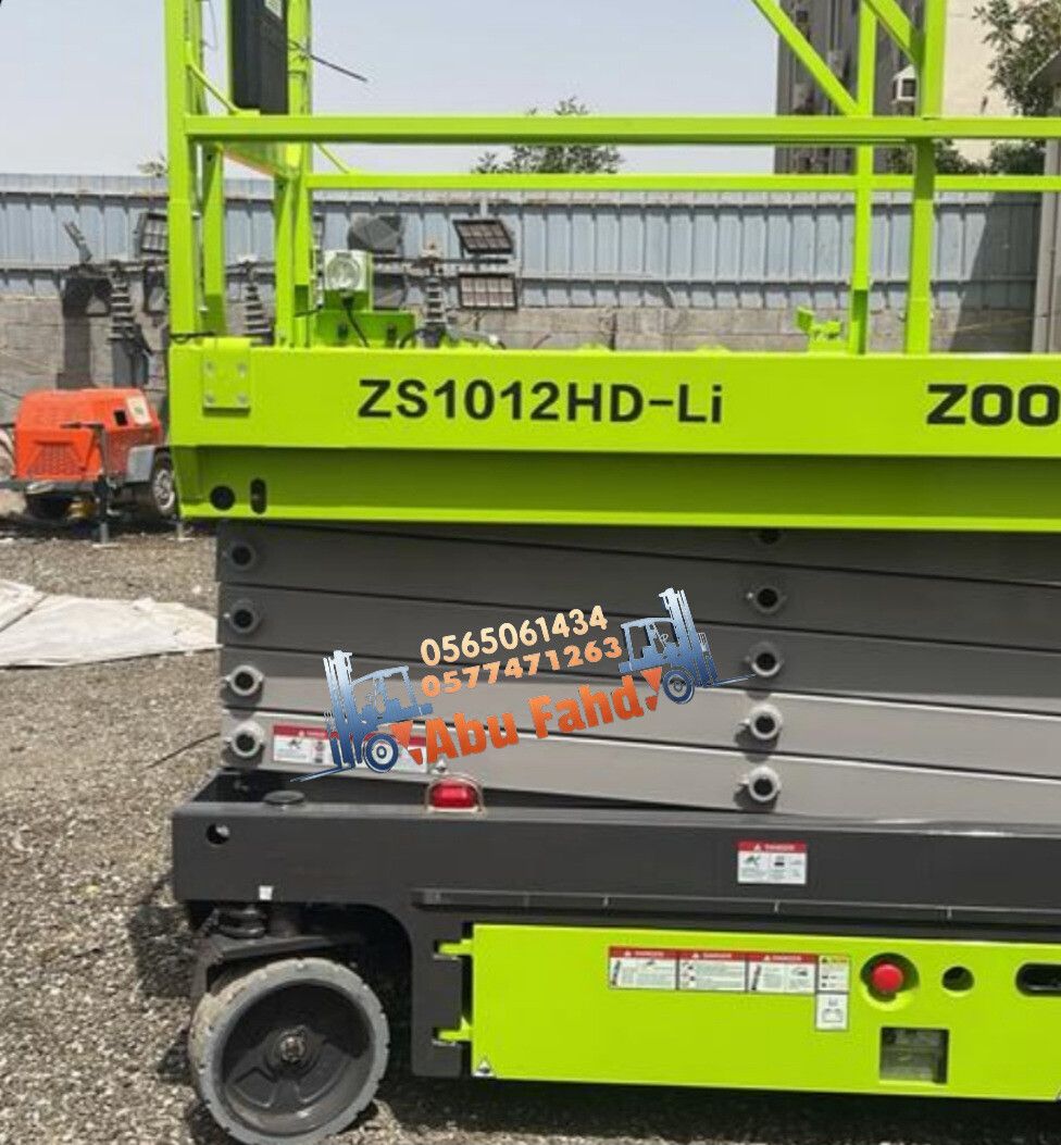 سيزر لفت للايجار موديل حديث سيزر لفت 10متر للايجار