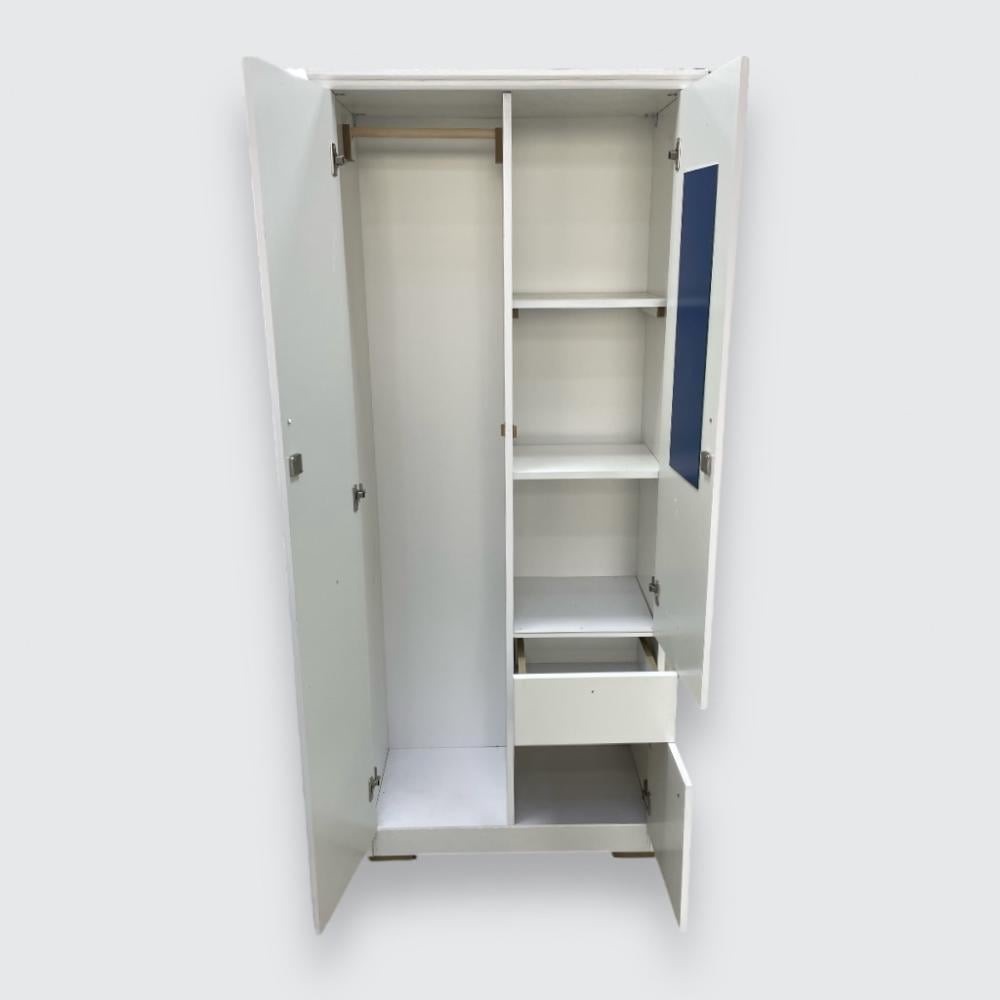 دولاب بابين (درفتين) الصناعة: وطني الخشب مضغوط الم