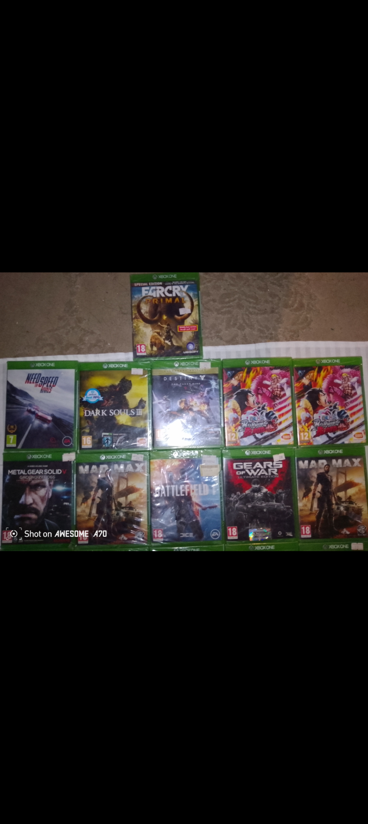 شريط سوني 5 ب50 وشرطان سوني 4 ب40 ريال وشرطان XBOX