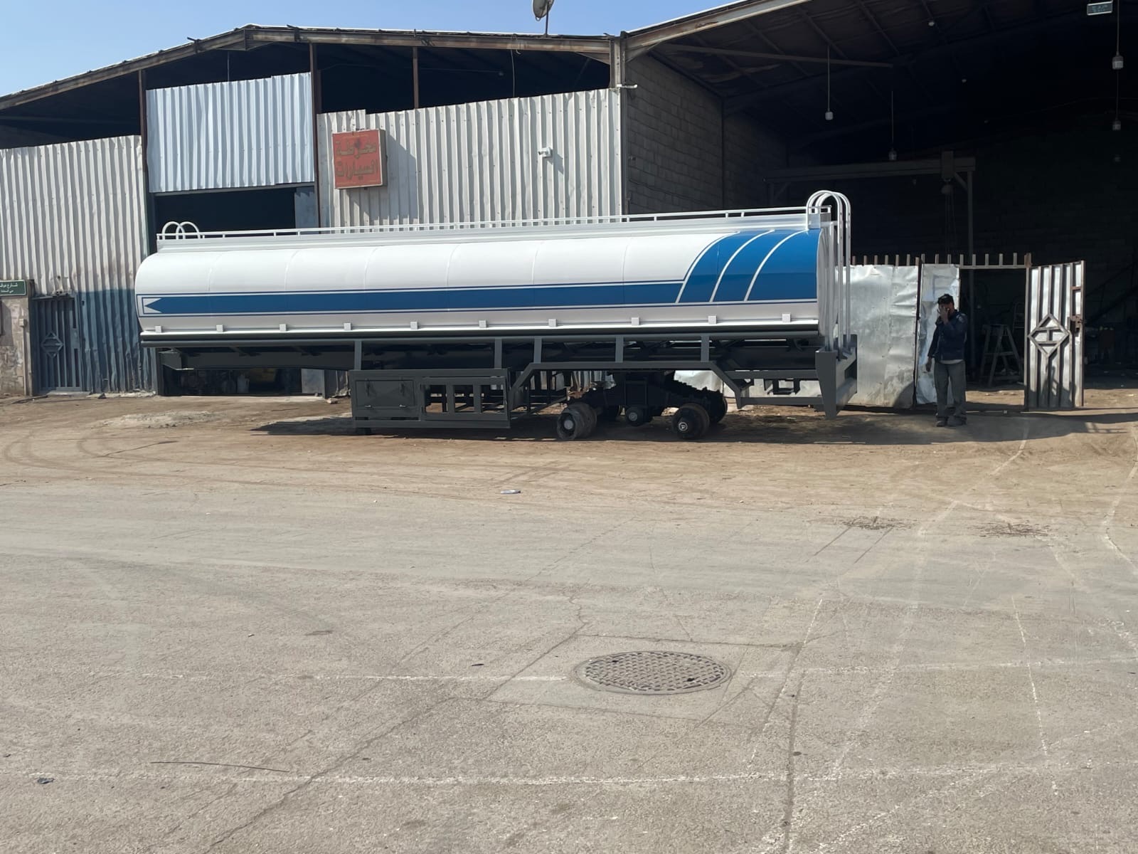 تانكي ماء للبت جديد