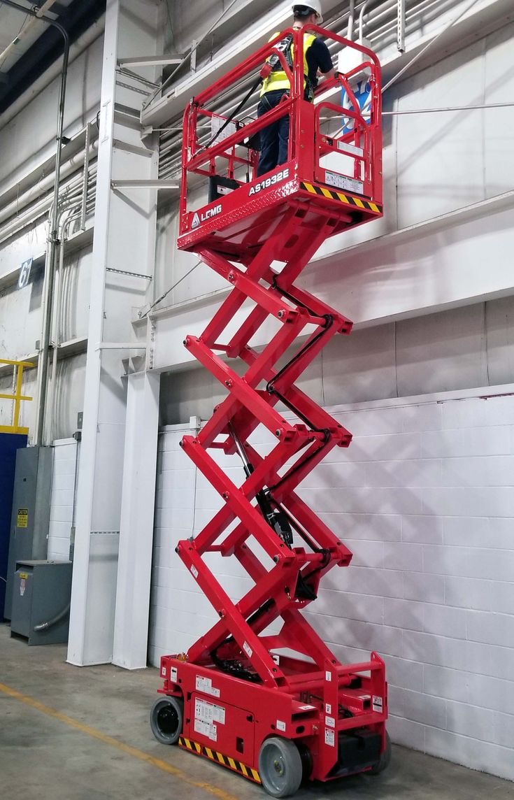 Renting all electric scaffolding