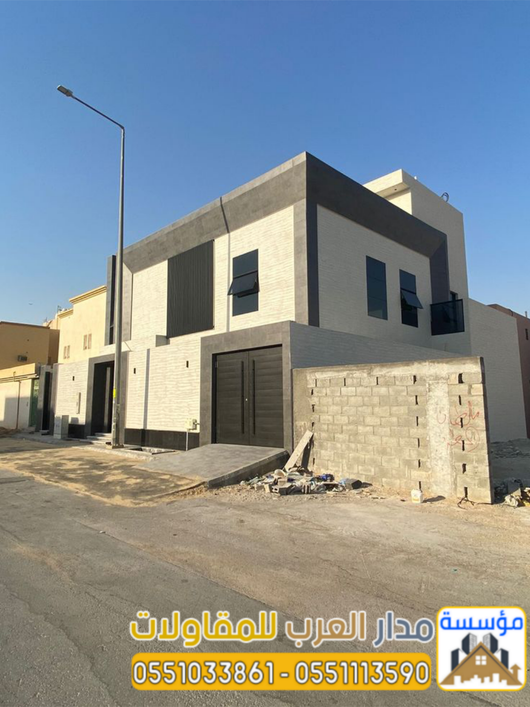 مقاول بناء فلل في الرياض – تشطيب وتسليم مفتاح