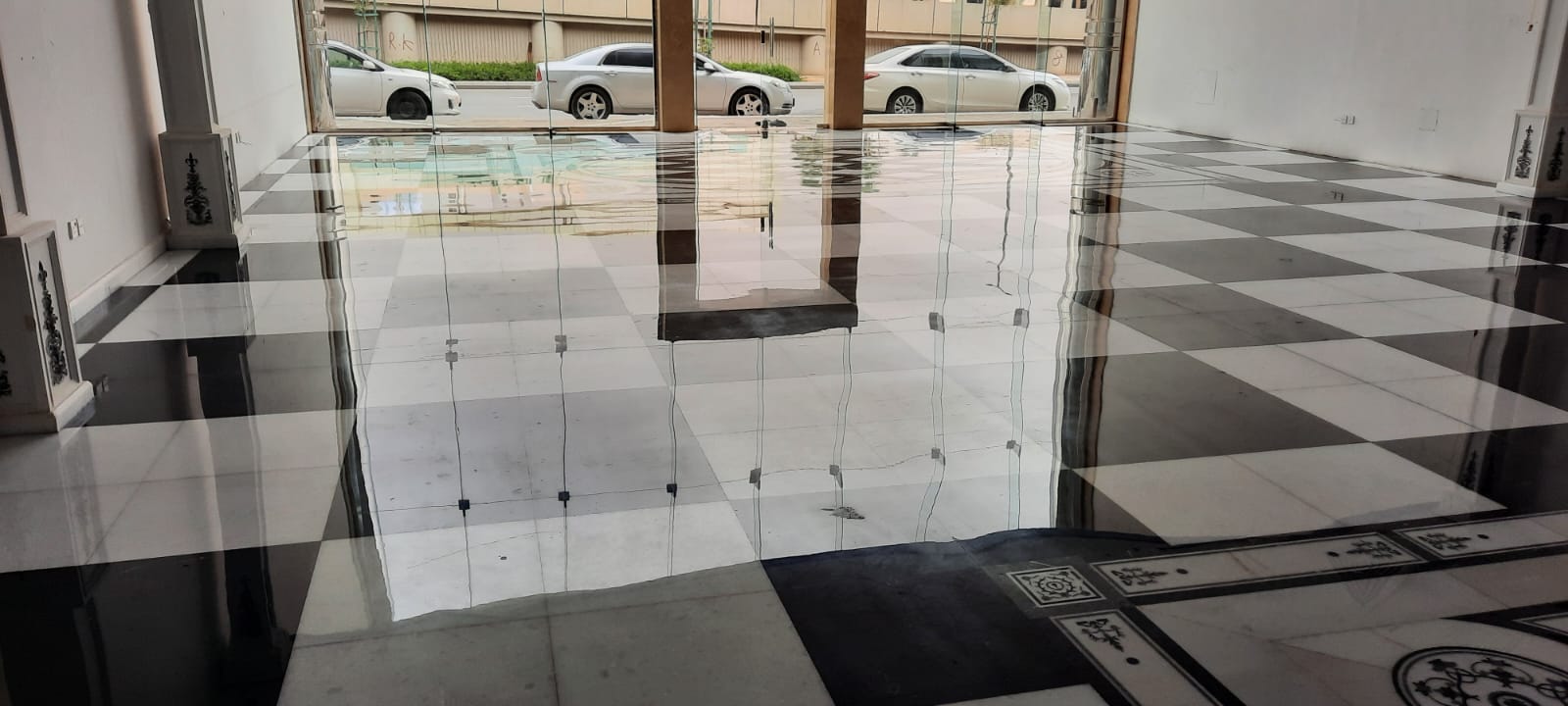 جلي وتلميع الرخام والبلاط – شركة أوان المجال