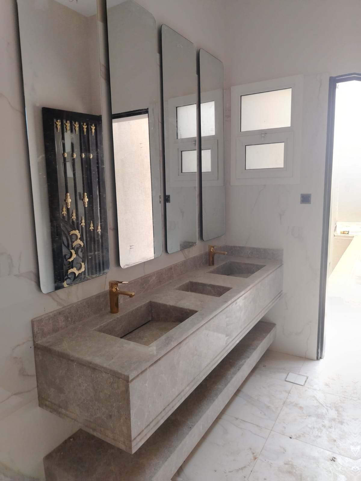 مغاسل رخام , بناء مغاسل رخام حمامات