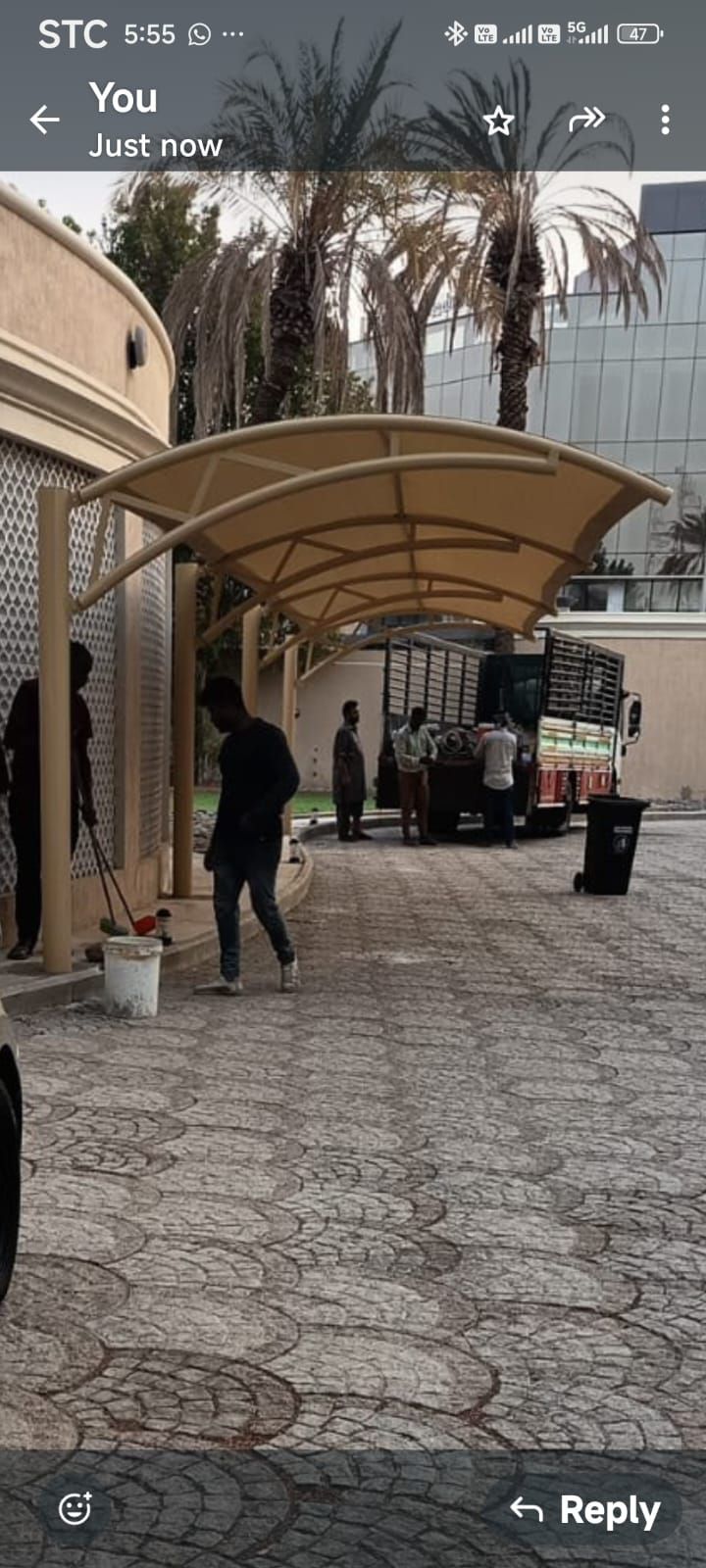 مظلات سيارات جده