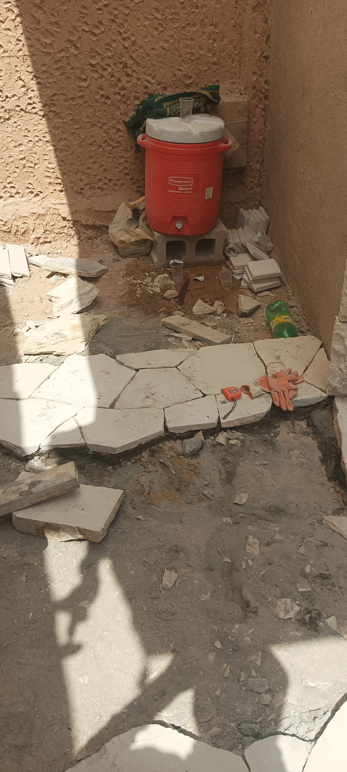 حجرمعلم حجر تركيب حجر طبیعی