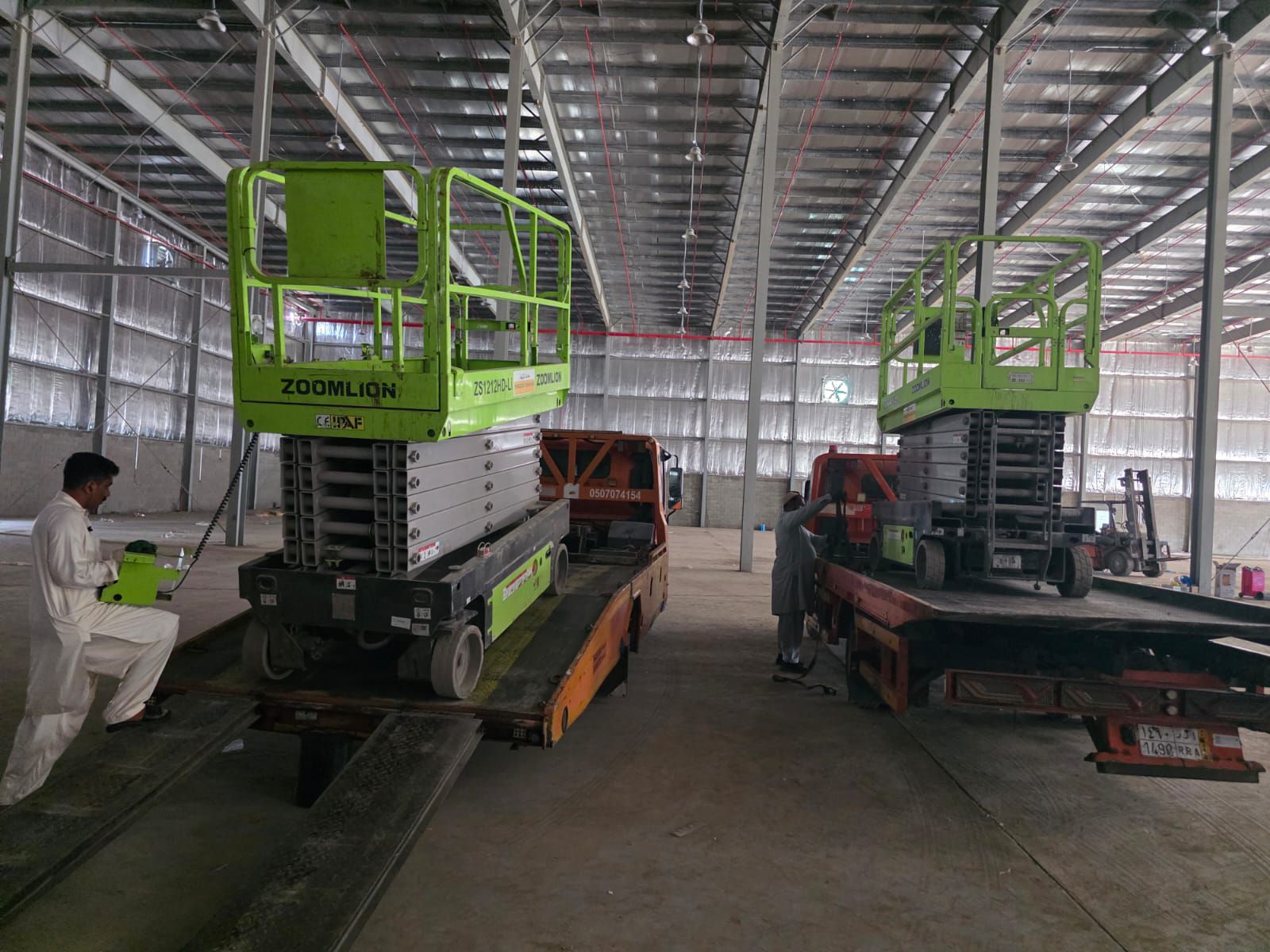 سيزر لفت ومان لفت وكرينات وجي بي سي ورافعات شوكيه