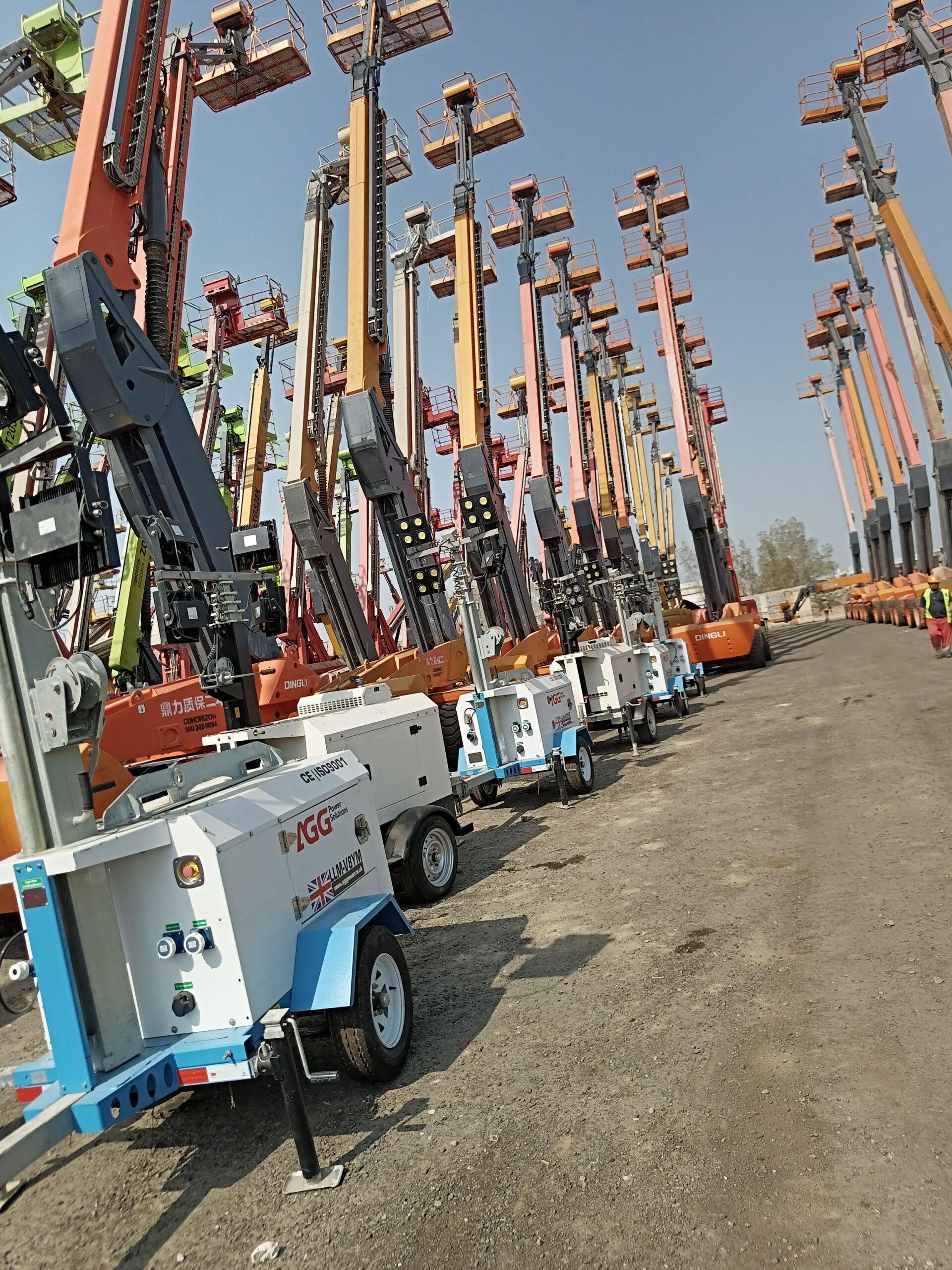 سيزر لفت ومان لفت ورافعات شوكيه وكرينات بجميع انوا