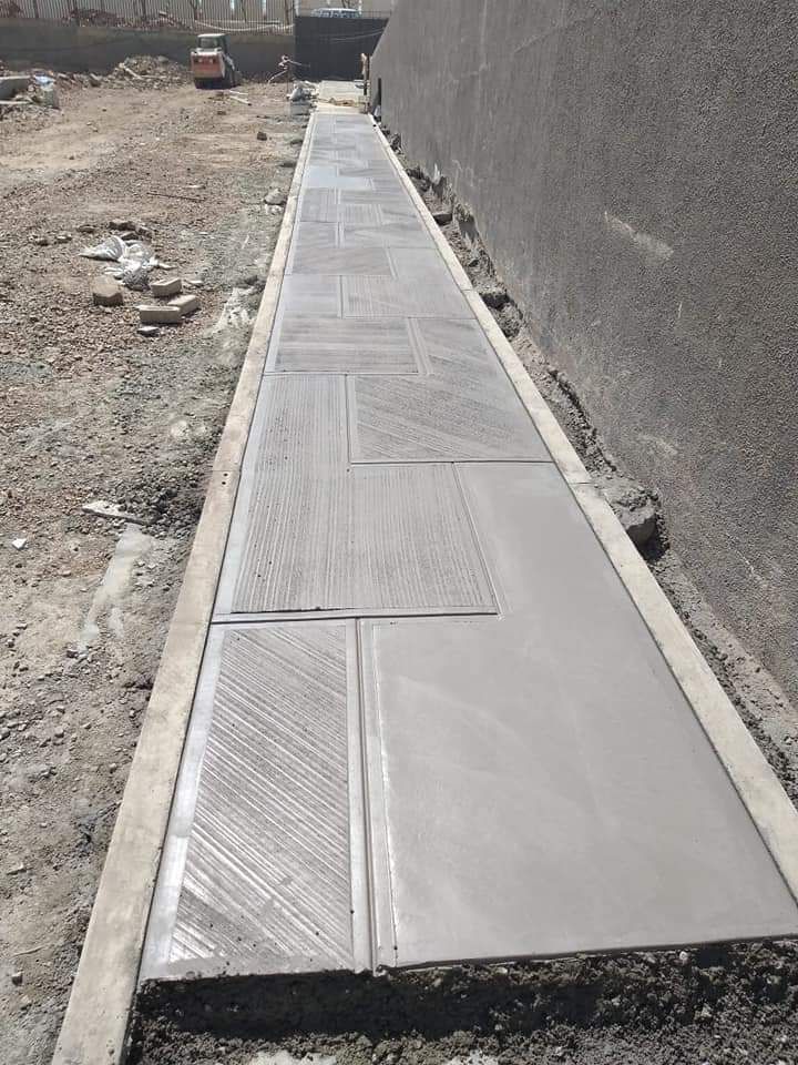 مقاول صبة مروحة ومطبوعة صبة ميزانية