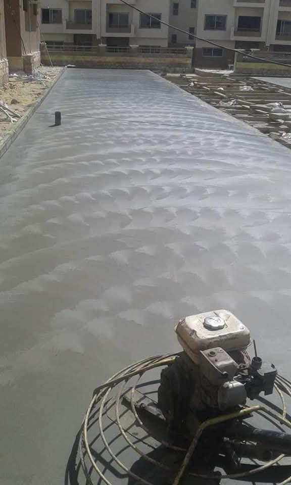 مقاول صبة مروحة ومطبوعة صبة ميزانية