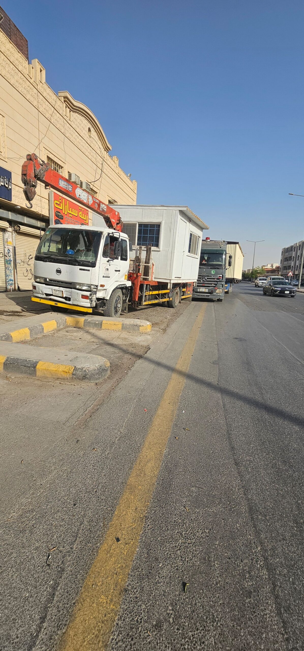 نقل بركسات سطحه ونش نقل كرفانت