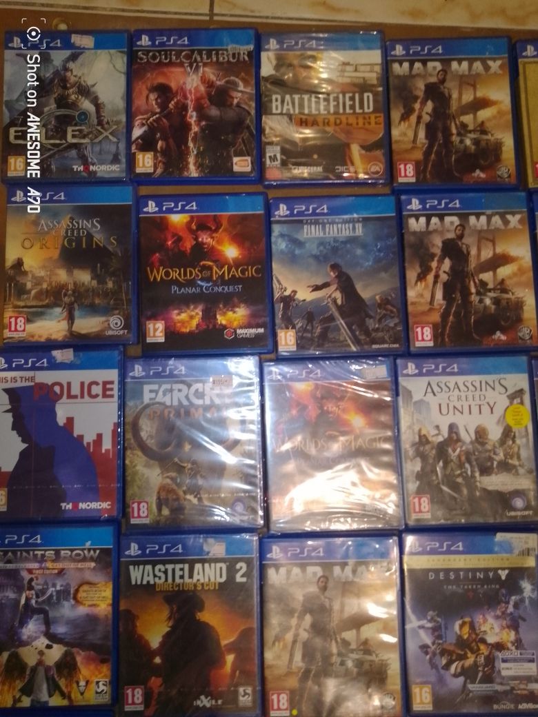 شريط سوني 5 ب50 وشرطان سوني 4 ب40 ريال وشرطان XBOX