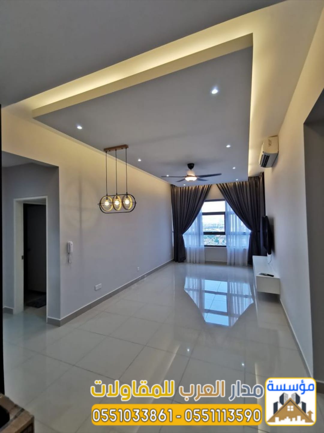 مقاول تشطيب وترميم معتمد في الرياض | 0551033861