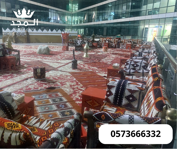 تاجير لوازم الفعاليات, تاجير خيمه, خيام شعبية,ركني