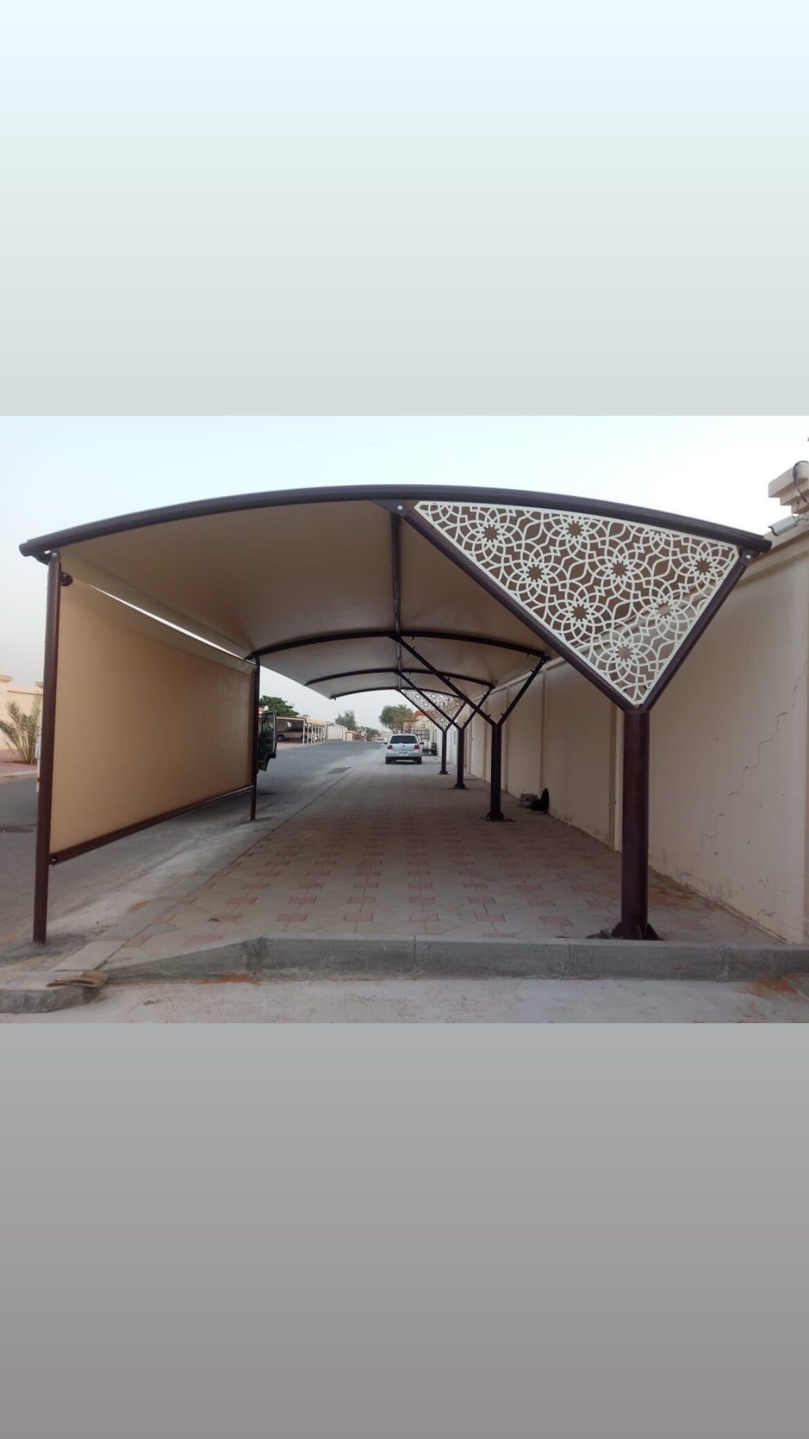 مضلات مواقف سيارات خارجية وداخلية