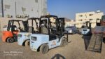 رافعه شوكيه 10طن للايجار شهري سنوي أسبوعي يومي