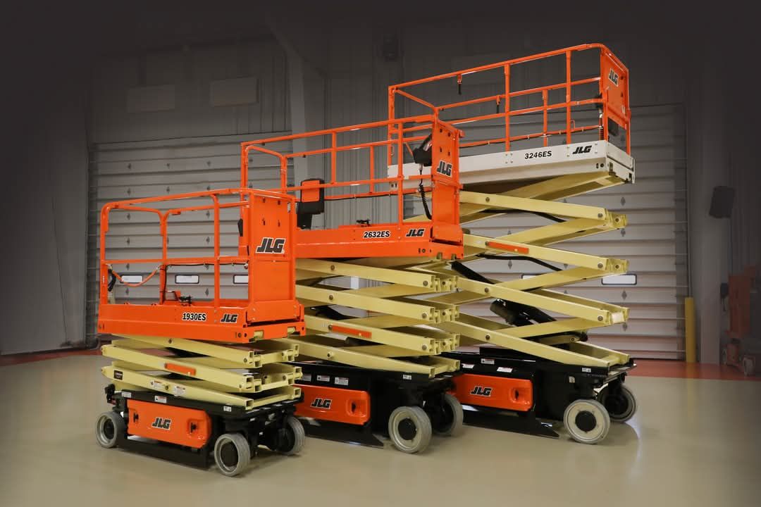 رافعات شوكيه للايجار سيزرلفت ومان لفت وكرين وباقي