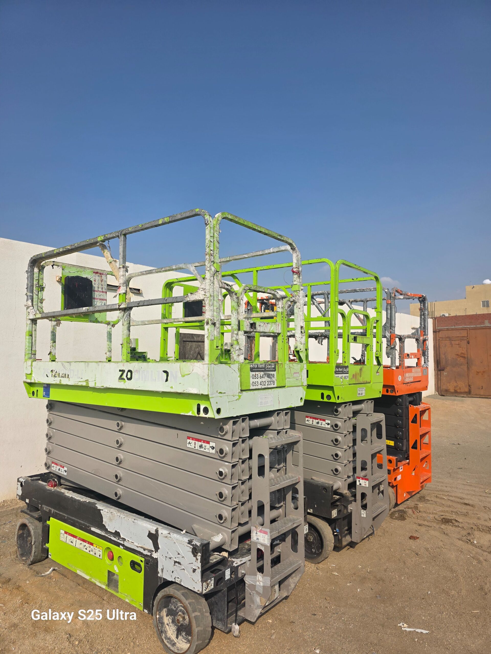 متوفر لدينا سيزر لفت بمختلف المقاسات والارتفاعات،