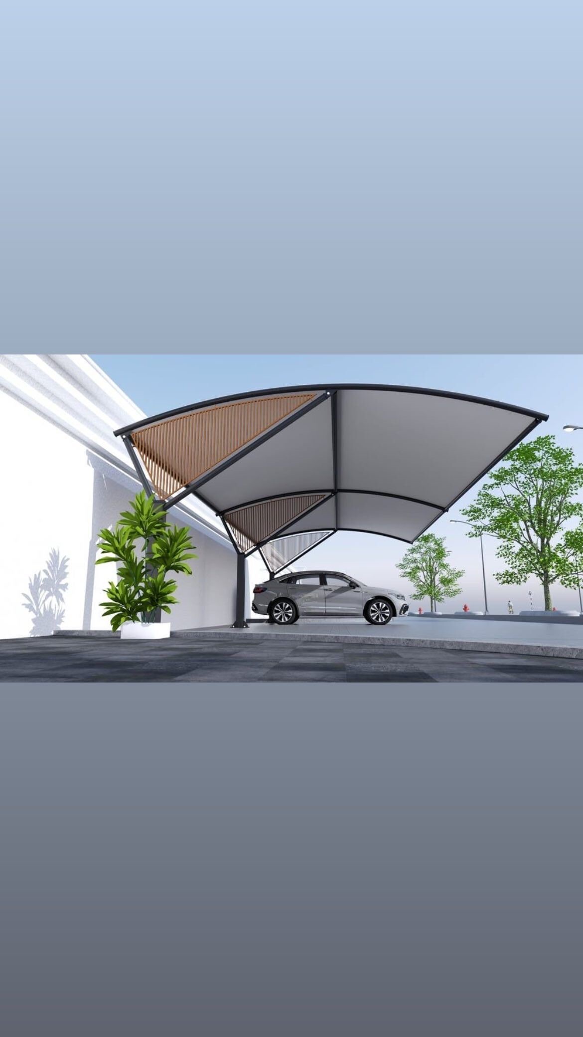 مضلات مواقف سيارات خارجية وداخلية