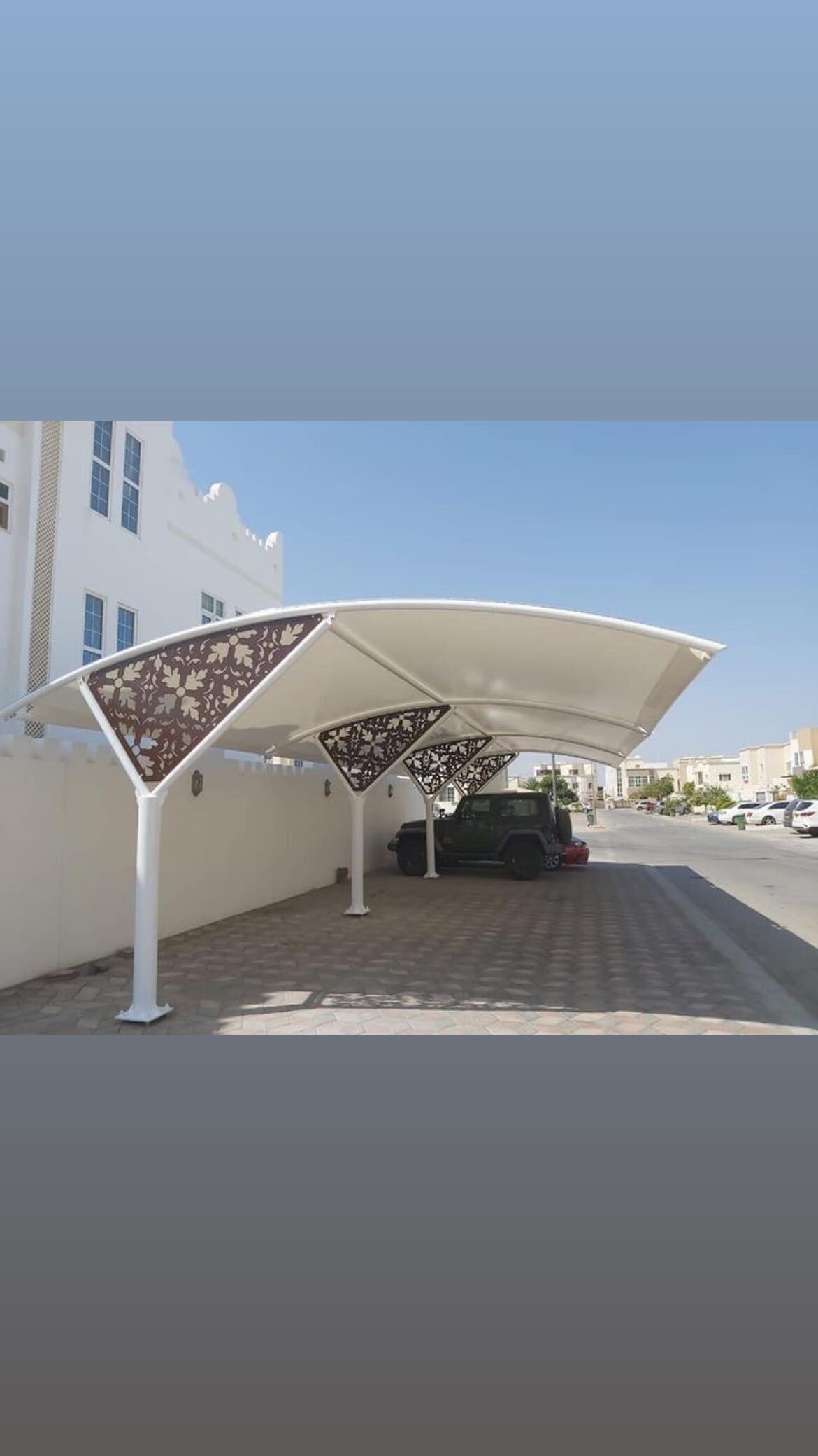 مضلات مواقف سيارات خارجية وداخلية